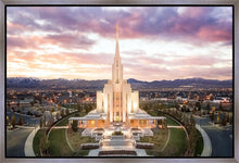 Load image into Gallery viewer, Oquirrh Mountain Aerial Sunset
