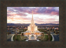 Load image into Gallery viewer, Oquirrh Mountain Aerial Sunset
