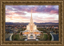 Load image into Gallery viewer, Oquirrh Mountain Aerial Sunset

