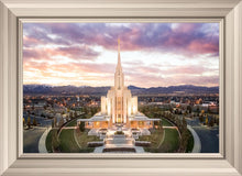 Load image into Gallery viewer, Oquirrh Mountain Aerial Sunset

