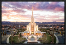 Load image into Gallery viewer, Oquirrh Mountain Aerial Sunset
