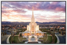 Load image into Gallery viewer, Oquirrh Mountain Aerial Sunset
