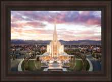 Load image into Gallery viewer, Oquirrh Mountain Aerial Sunset
