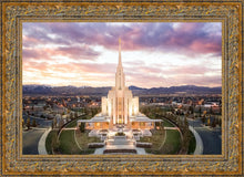 Load image into Gallery viewer, Oquirrh Mountain Aerial Sunset
