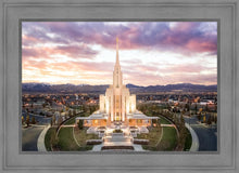 Load image into Gallery viewer, Oquirrh Mountain Aerial Sunset
