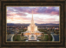 Load image into Gallery viewer, Oquirrh Mountain Aerial Sunset
