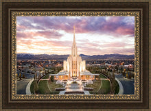 Load image into Gallery viewer, Oquirrh Mountain Aerial Sunset
