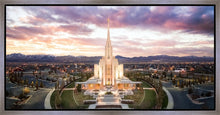 Load image into Gallery viewer, Oquirrh Mountain Aerial Sunset
