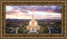 Load image into Gallery viewer, Oquirrh Mountain Aerial Sunset
