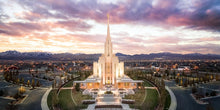 Load image into Gallery viewer, Oquirrh Mountain Aerial Sunset
