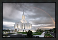 Load image into Gallery viewer, Orem Rainbow Sunrise Large Wall Art
