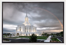 Load image into Gallery viewer, Orem Rainbow Sunrise Large Wall Art
