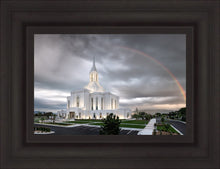Load image into Gallery viewer, Orem Rainbow Sunrise Large Wall Art
