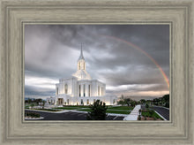 Load image into Gallery viewer, Orem Rainbow Sunrise Large Wall Art
