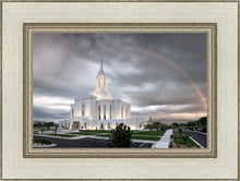 Load image into Gallery viewer, Orem Rainbow Sunrise Large Wall Art
