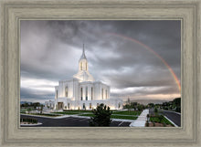 Load image into Gallery viewer, Orem Rainbow Sunrise Large Wall Art
