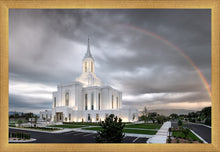 Load image into Gallery viewer, Orem Rainbow Sunrise Large Wall Art
