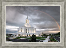 Load image into Gallery viewer, Orem Rainbow Sunrise Large Wall Art
