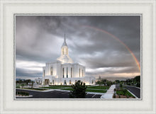 Load image into Gallery viewer, Orem Rainbow Sunrise Large Wall Art
