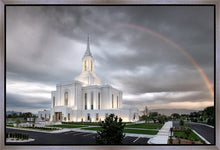 Load image into Gallery viewer, Orem Rainbow Sunrise Large Wall Art
