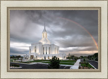 Load image into Gallery viewer, Orem Rainbow Sunrise Large Wall Art

