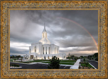 Load image into Gallery viewer, Orem Rainbow Sunrise Large Wall Art
