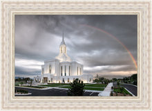 Load image into Gallery viewer, Orem Rainbow Sunrise Large Wall Art
