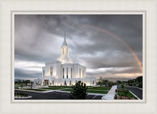 Load image into Gallery viewer, Orem Rainbow Sunrise Large Wall Art
