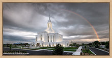 Load image into Gallery viewer, Orem Rainbow Sunrise Large Wall Art
