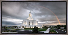 Load image into Gallery viewer, Orem Rainbow Sunrise Large Wall Art
