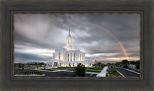 Load image into Gallery viewer, Orem Rainbow Sunrise Large Wall Art

