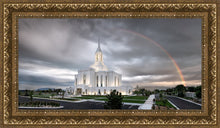 Load image into Gallery viewer, Orem Rainbow Sunrise Large Wall Art
