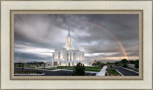 Load image into Gallery viewer, Orem Rainbow Sunrise Large Wall Art
