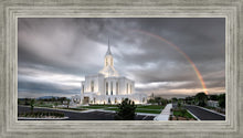 Load image into Gallery viewer, Orem Rainbow Sunrise Large Wall Art
