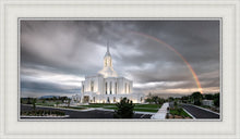 Load image into Gallery viewer, Orem Rainbow Sunrise Large Wall Art
