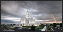 Load image into Gallery viewer, Orem Rainbow Sunrise Large Wall Art
