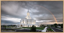 Load image into Gallery viewer, Orem Rainbow Sunrise Large Wall Art
