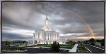 Load image into Gallery viewer, Orem Rainbow Sunrise Large Wall Art
