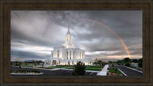 Load image into Gallery viewer, Orem Rainbow Sunrise Large Wall Art
