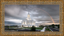 Load image into Gallery viewer, Orem Rainbow Sunrise Large Wall Art
