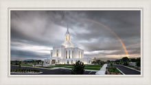 Load image into Gallery viewer, Orem Rainbow Sunrise Large Wall Art
