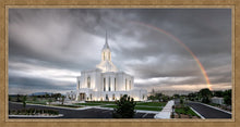Load image into Gallery viewer, Orem Rainbow Sunrise Large Wall Art
