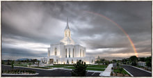 Load image into Gallery viewer, Orem Rainbow Sunrise Large Wall Art

