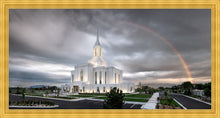 Load image into Gallery viewer, Orem Rainbow Sunrise Large Wall Art
