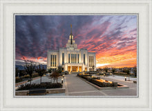 Load image into Gallery viewer, Saratoga Springs Utah Colorful Sunrise
