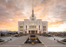 Load image into Gallery viewer, Saratoga Springs Utah Golden Sunrise
