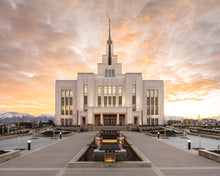 Load image into Gallery viewer, Saratoga Springs Utah Golden Sunrise
