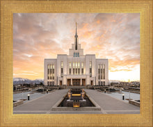 Load image into Gallery viewer, Saratoga Springs Utah Golden Sunrise
