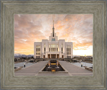 Load image into Gallery viewer, Saratoga Springs Utah Golden Sunrise
