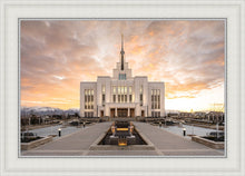 Load image into Gallery viewer, Saratoga Springs Utah Golden Sunrise
